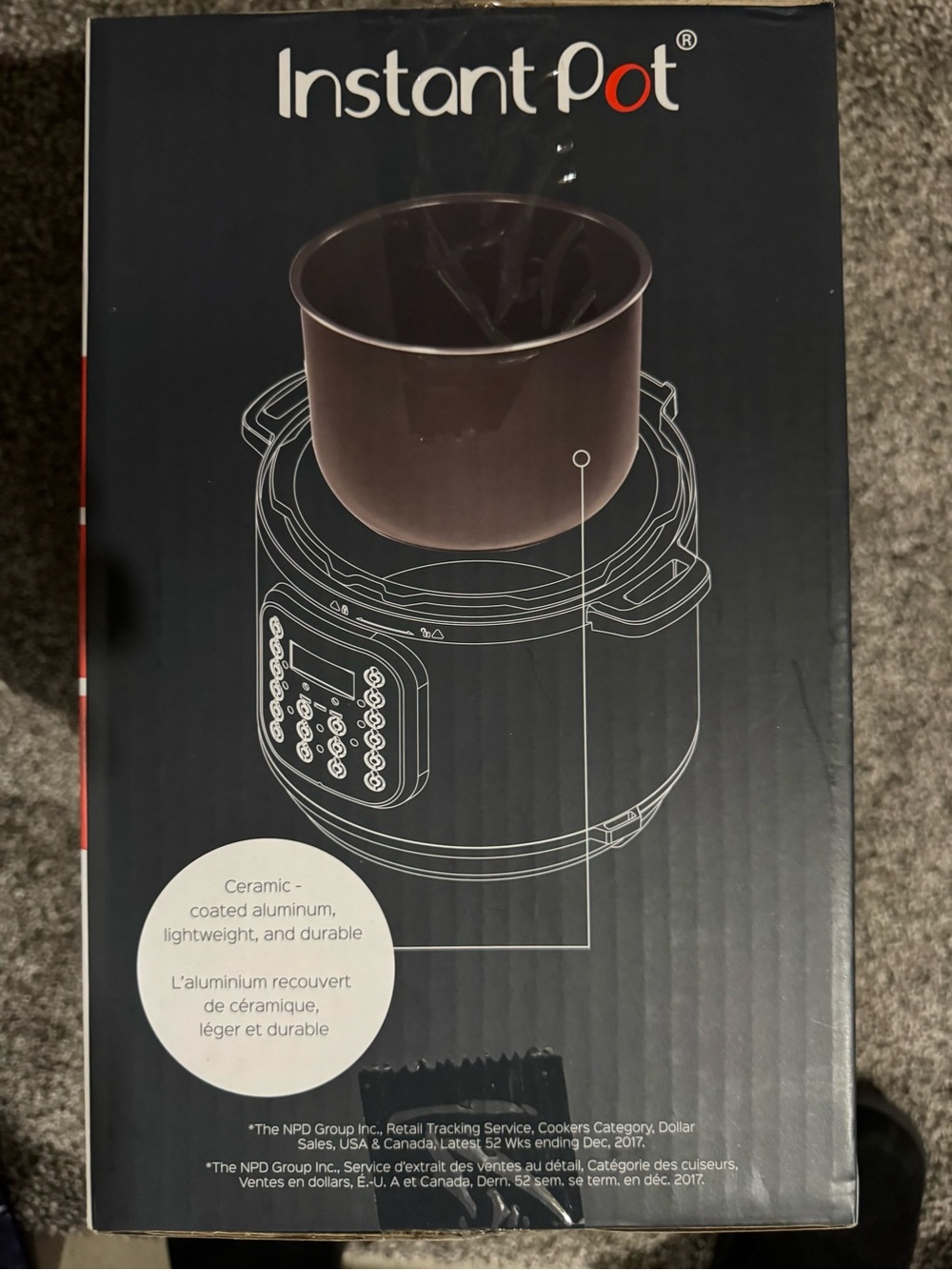 Instant Pot Ceramic Inner Pot — Gray - Picture 6 of 7